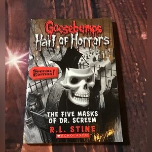 Goosebumps hall of horrors special edition the five masks of dr. Scream